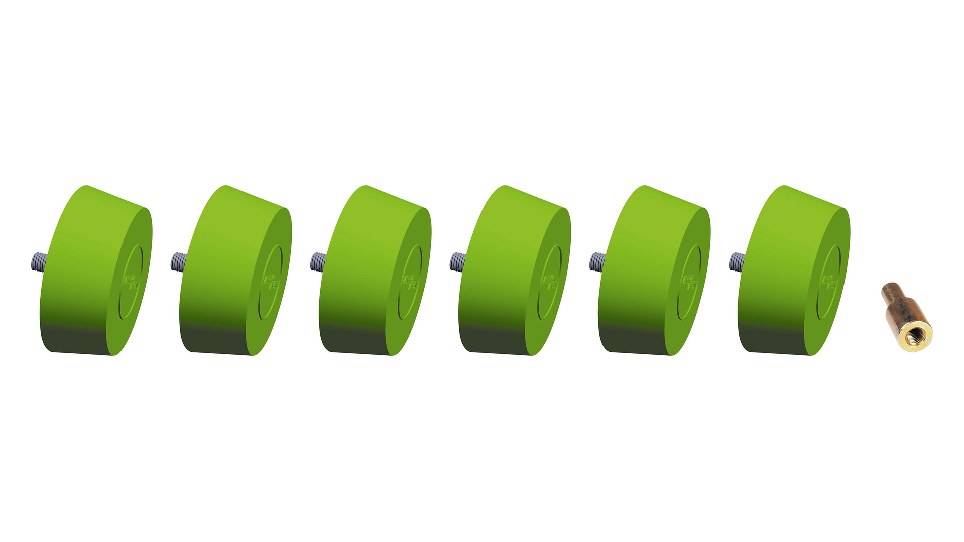 Matco Tools Conical Eraser 6-Pack With Adapter