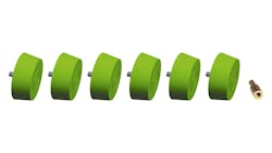 Matco Tools Conical Eraser 6-Pack With Adapter Matco Tools Conical Eraser 6-Pack With Adapter