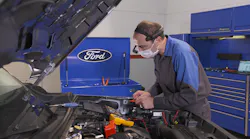 The two-way, hands-free electronic headset, known as See What I See (SWIS), allows for both visual and audio communication between the dealership technicians and team members at the Technical Assistance Center.