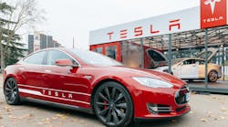 Tesla Model S electric car zero emissions