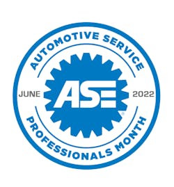 ASE 50th anniversary logo ASE 50th anniversary logo
