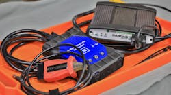 Figure 3- The three programming Interfaces: L-R Mongoose Nissan, GM MDI2, and Cardaq Plus 3 Figure 3- The three programming Interfaces: L-R Mongoose Nissan, GM MDI2, and Cardaq Plus 3