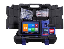 Figure 1- The AUTEL IM608PRO offers tremendous immobilizer/ key programming capability as well as traditional scan tool functions. Figure 1- The AUTEL IM608PRO offers tremendous immobilizer/ key programming capability as well as traditional scan tool functions.