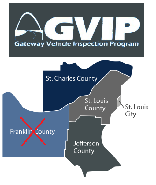 Emissions testing ends in Franklin County, Mo. July 1 Vehicle Service
