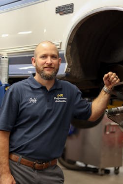 Before owning his own shop, Jeff completed the Automotive Restoration degree program with an emphasis on business administration at McPherson College, the only accredited restoration program in the world. Before owning his own shop, Jeff completed the Automotive Restoration degree program with an emphasis on business administration at McPherson College, the only accredited restoration program in the world.