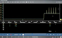Figure 10- Screenshot of the network bus coming back online when the TCM was disconnected from the network.