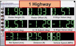 Figure 6- 2021 Nissan Maxima with no DTCs or customer complaints, using Adaptive Cruise Control, first capture. Figure 6- 2021 Nissan Maxima with no DTCs or customer complaints, using Adaptive Cruise Control, first capture.