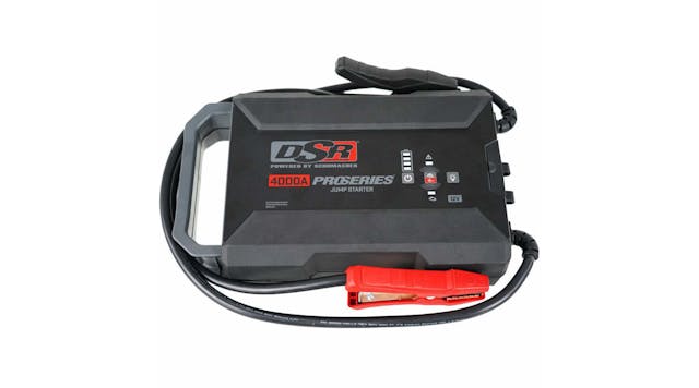 Schumacher ProSeries 4000 Peak Amps 12V Lithium Portable Jump Starter, No. DSR164