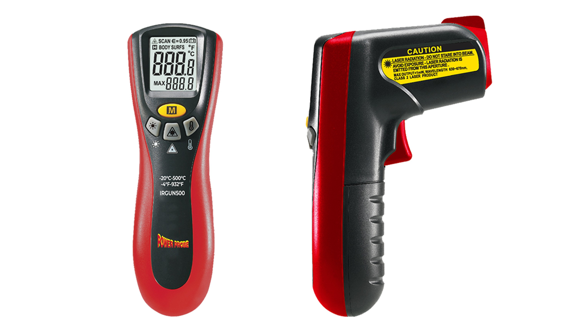 No Contact Infrared Thermometer, No. IRGUN500