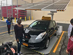 Solar-powered carports