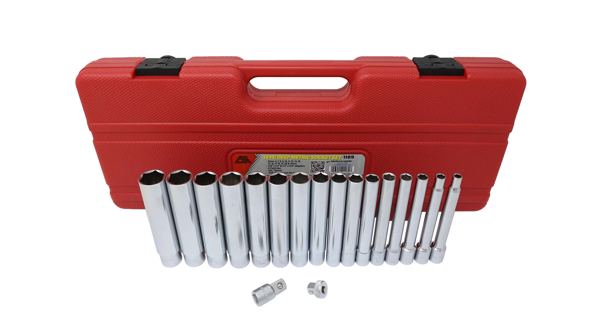 CTA 17-pc Deep Metric Socket Set, No. 1189