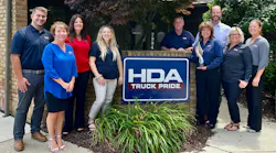 L-to-R are Eric Rosteck, Mary Beth Moning, Renee Sandford, Hannah Rayburn, Martin Redilla, Tina Hubbard, Bryan Funke, Laura Hewitt and Danielle Orlando.