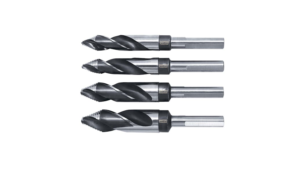 4pc ExtraLarge HyperStep Drill Bit Set, No. DB4HSXL Vehicle