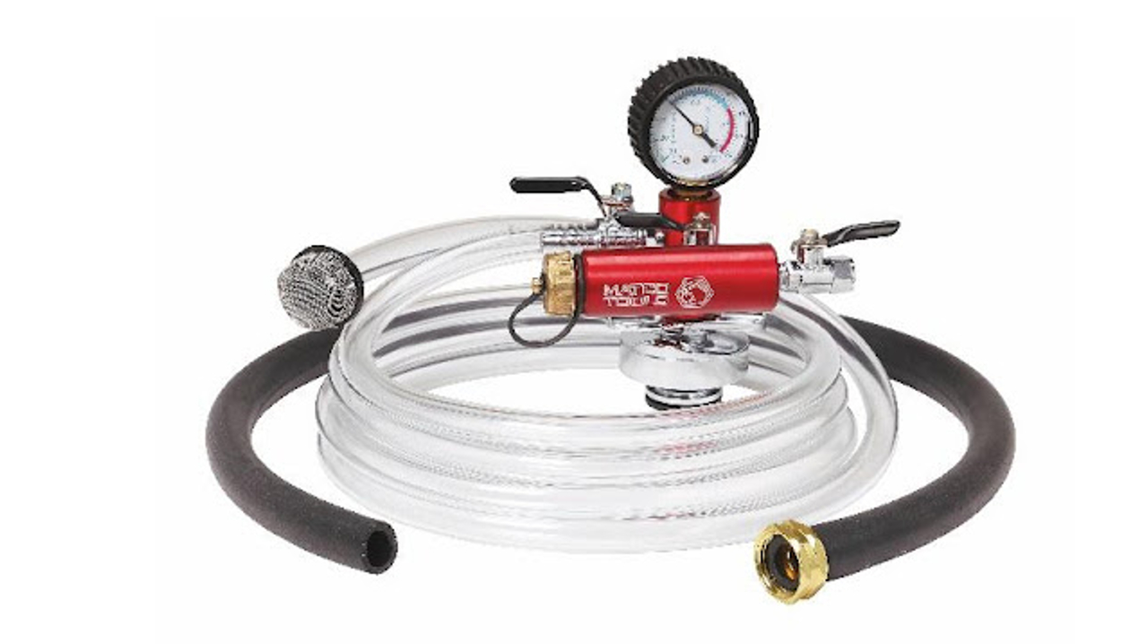 Cooling System Pressure Tester, Refiller, and Retainer, No. MPT333