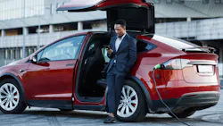 A study from Zutobi ranked the best states for EV ownership . It looked at charging station incentives, the cost to charge a Tesla Model 3 (Model X is pictured), and the proportion of electric vehicles in each US state.
