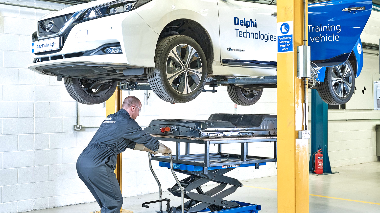 Delphi Technologies removing battery from EV