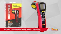 No Contact Infrared Thermometer, No. IRGUN500