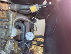 Figure 6- this test proves the fuel pump/system cannon proved the vacuum necessary to draw fuel from the tank. the root cause must be pursued further. Figure 6- this test proves the fuel pump/system cannon proved the vacuum necessary to draw fuel from the tank. the root cause must be pursued further.