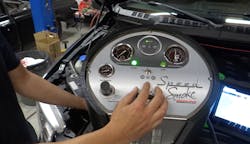 Redline Detection’s Speed Smoke Features An Onboard Air Compressor And Can Handle Both Low And High Pressure Testing Redline Detection’s Speed Smoke Features An Onboard Air Compressor And Can Handle Both Low And High Pressure Testing