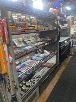 Inside of Vernon's truck Inside of Vernon's truck