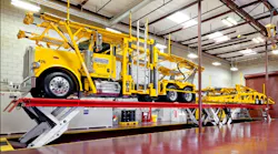 Tandem SKYLIFT transporter truck