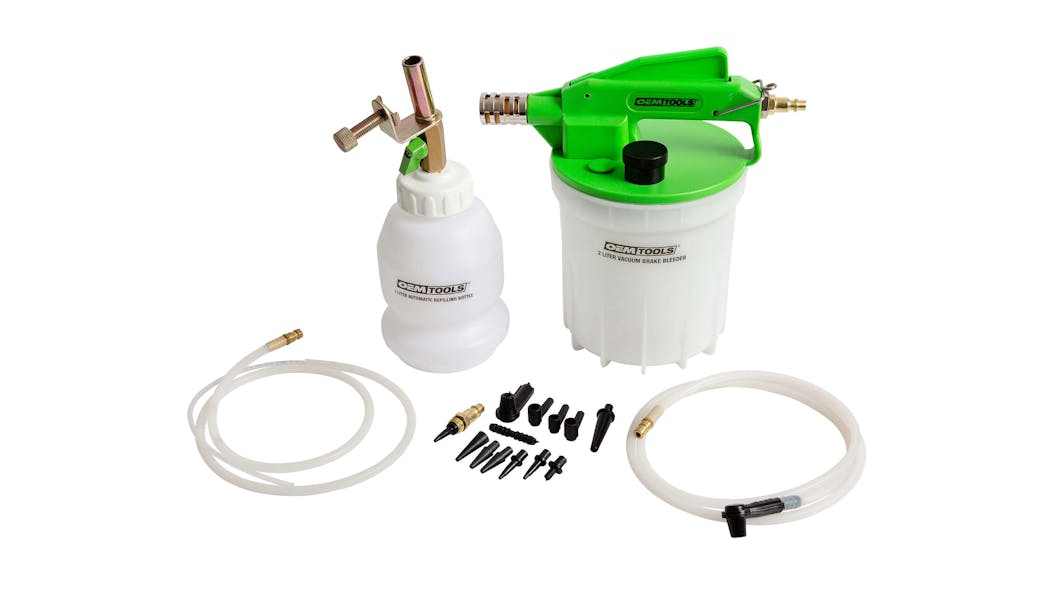 2L Pneumatic Vacuum Brake Bleeder Tool with Automatic Refilling Bottle