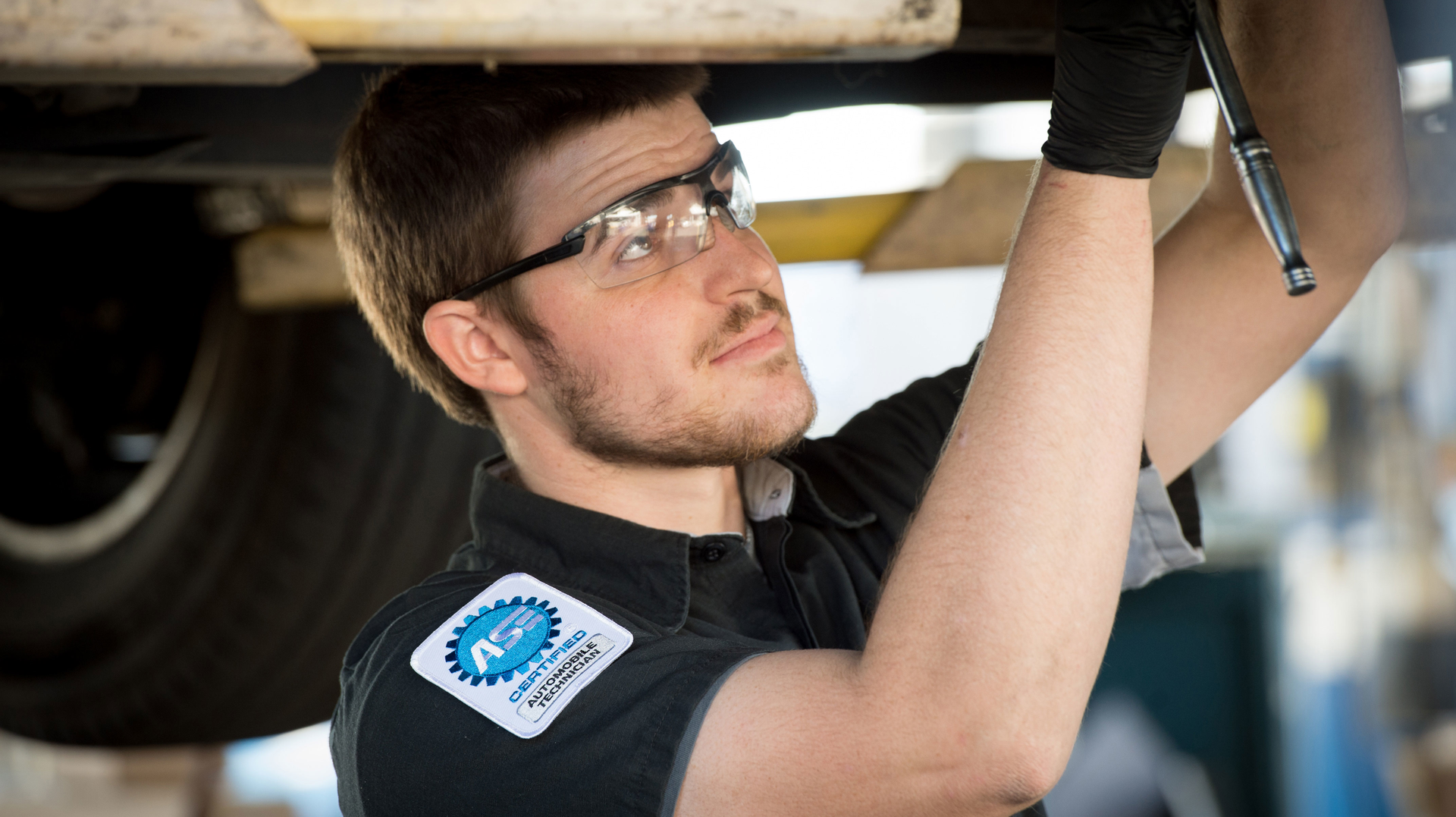 ASE young technician