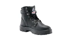 Steel Blue Argyle Zip Safety Boot