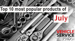 Top 10 most popular products of July