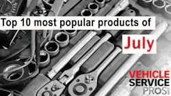 Top 10 most popular products of July