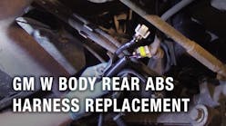 GM W Body Rear ABS Harness replacement