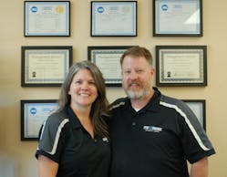 Kelsey and Brandan Lancaster, owners of Performance Automotive Repair, host an annual customer appreciation day and barbecue, with 150 to 200 customers typically in attendance.