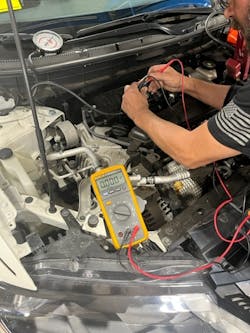 Figure 7- A Fluke 223 detachable display digital volt-ohm meter Figure 7- A Fluke 223 detachable display digital volt-ohm meter