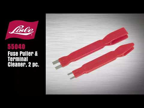 Lisle 55040 Fuse Puller & Terminal Cleaner, 2 pc. Vehicle Service Pros