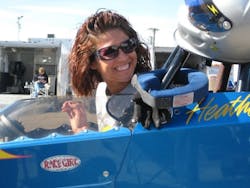NACAT&apos;s new business manager, Heather Sebben, has motor oil in the blood! Who knew she was a dragster pilot when she was still in high school?