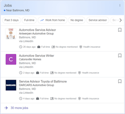 Google Job Search: Automotive Service Advisor Jobs Baltimore Google Job Search: Automotive Service Advisor Jobs Baltimore