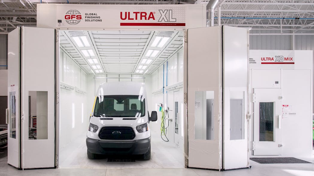 Ultra XL Paint Booth Vehicle Service Pros