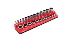 Olsa Tools Chrome Socket and Magnetic Socket Organizer Set, No. 1436 Olsa Tools Chrome Socket and Magnetic Socket Organizer Set, No. 1436