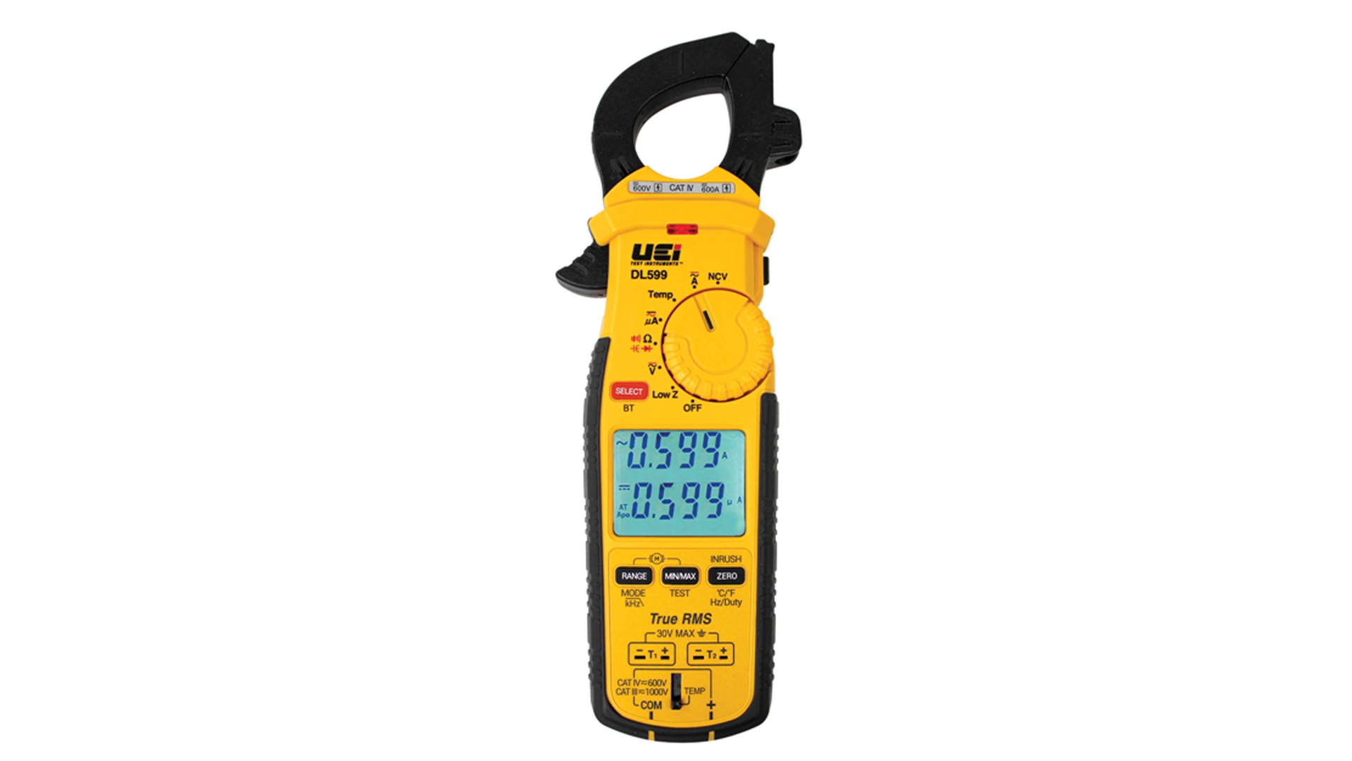 UEi Wireless TRMS Clamp Meter with 3-Phase and Imbalance Motor Tests, No. DL599