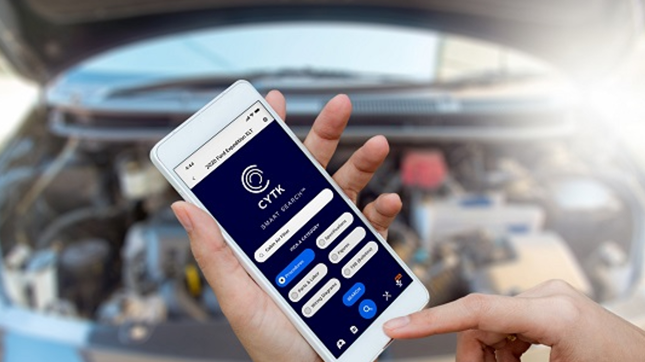 CYTK logo on smartphone