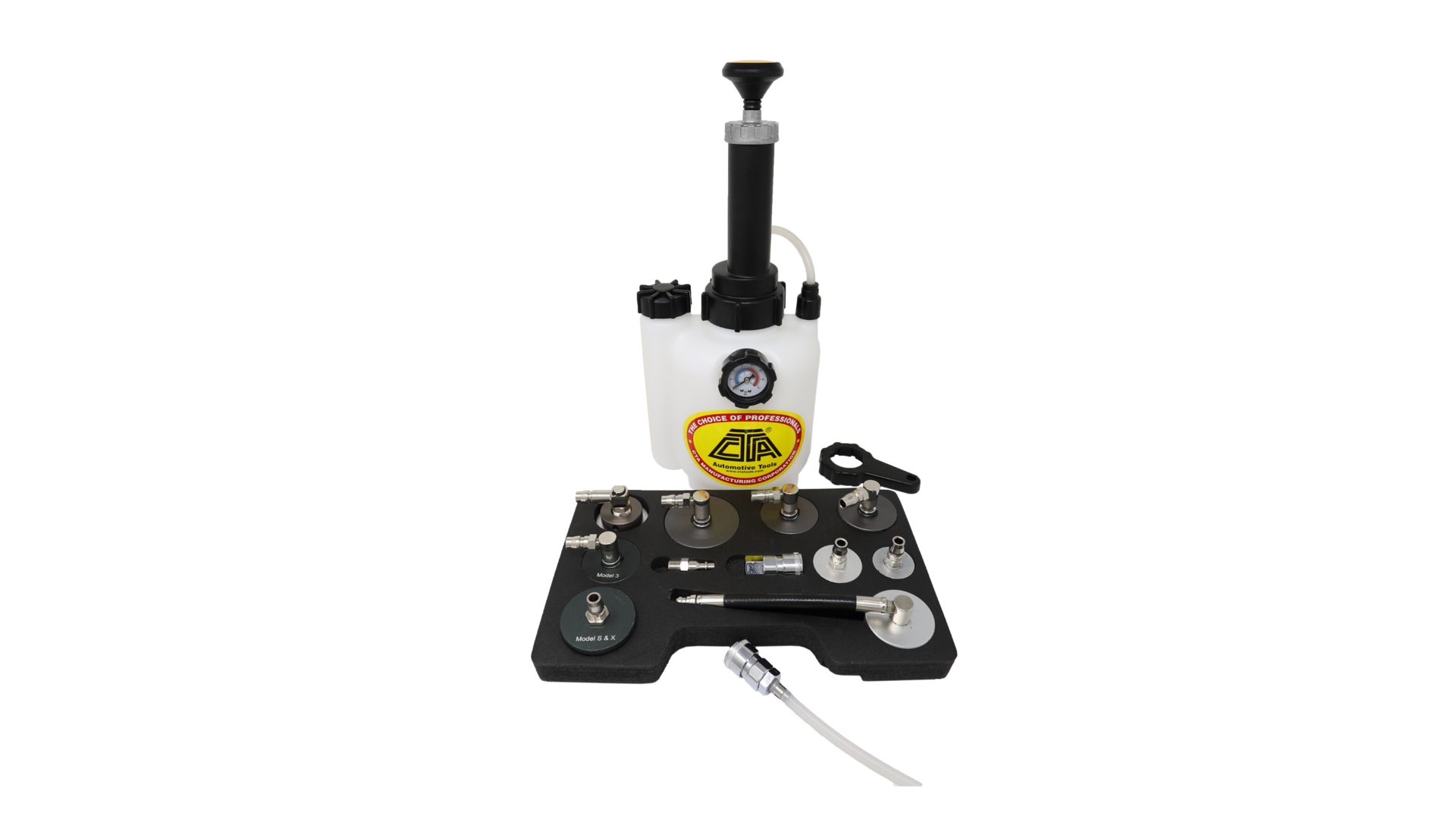 Pro Series Brake Bleeder Adapters and Tank, No. 1275