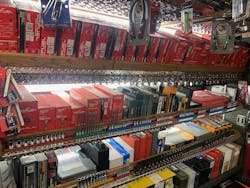 Charlesworth likes to keep it 'fresh' in the truck, rotating stock and spreading out special offers so techs will walk around longer. Charlesworth likes to keep it 'fresh' in the truck, rotating stock and spreading out special offers so techs will walk around longer.