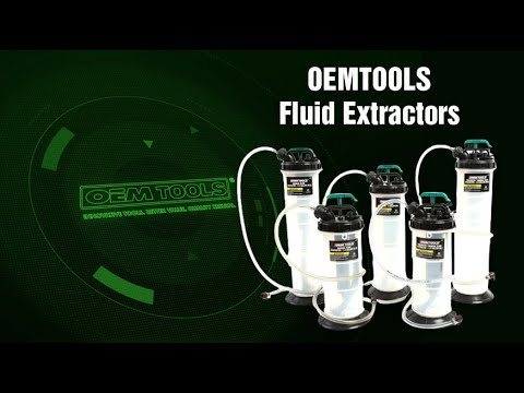 OEMTOOLS Fluid Evacuators Vehicle Service Pros