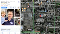 Figure 3 - We use Google My Business to see reviews/comments about our shop. Figure 3 - We use Google My Business to see reviews/comments about our shop.
