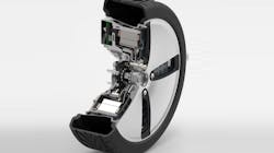 E-mobility platforms require more robust designs to handle the additional vehicle weight for hybrids and EVs, while reducing rolling resistance and delivering on modularity, as shown by the Power Wheel. E-mobility platforms require more robust designs to handle the additional vehicle weight for hybrids and EVs, while reducing rolling resistance and delivering on modularity, as shown by the Power Wheel.