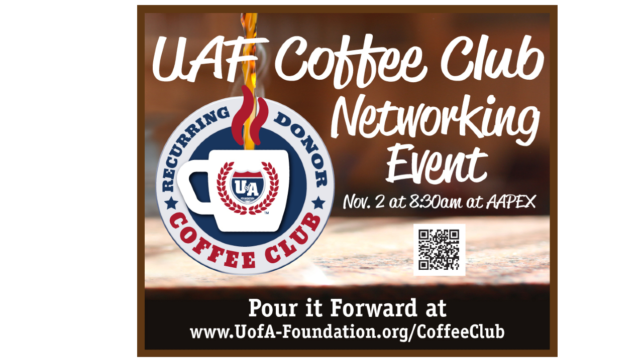UAF Coffee Club graphic