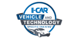 I-CAR vehicle and technology logo