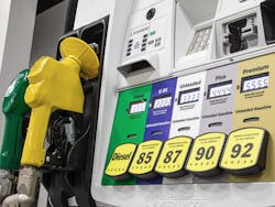 Figure 3- While it would be difficult to get the larger diesel fuel pump nozzle to fit into a gasoline vehicle’s smaller diameter filler neck, the opposite (gas accidently pumped into a diesel fuel tank. E85 would be easy to pump into a non-flex fuel vehicle though! Either way, a complete fuel system flush would have to be performed in addition to repairing the damage the wrong fuel might cause. Figure 3- While it would be difficult to get the larger diesel fuel pump nozzle to fit into a gasoline vehicle’s smaller diameter filler neck, the opposite (gas accidently pumped into a diesel fuel tank. E85 would be easy to pump into a non-flex fuel vehicle though! Either way, a complete fuel system flush would have to be performed in addition to repairing the damage the wrong fuel might cause.