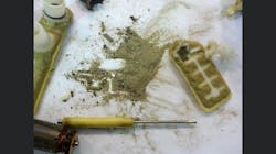 Figure 8- this strainer is the last line of defense against fuel pump wear and premature failure. Replacing the pump without cleaning the tank will likely lead to a comeback. Figure 8- this strainer is the last line of defense against fuel pump wear and premature failure. Replacing the pump without cleaning the tank will likely lead to a comeback.