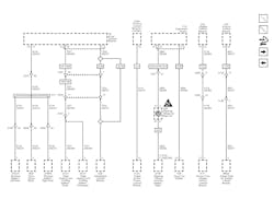 Figure 11- To begin any network diagnosis, you need to see how the network is laid out. A quick look at this diagram displays there is only one module reporting to the ECM on the LIN bus. Figure 11- To begin any network diagnosis, you need to see how the network is laid out. A quick look at this diagram displays there is only one module reporting to the ECM on the LIN bus.